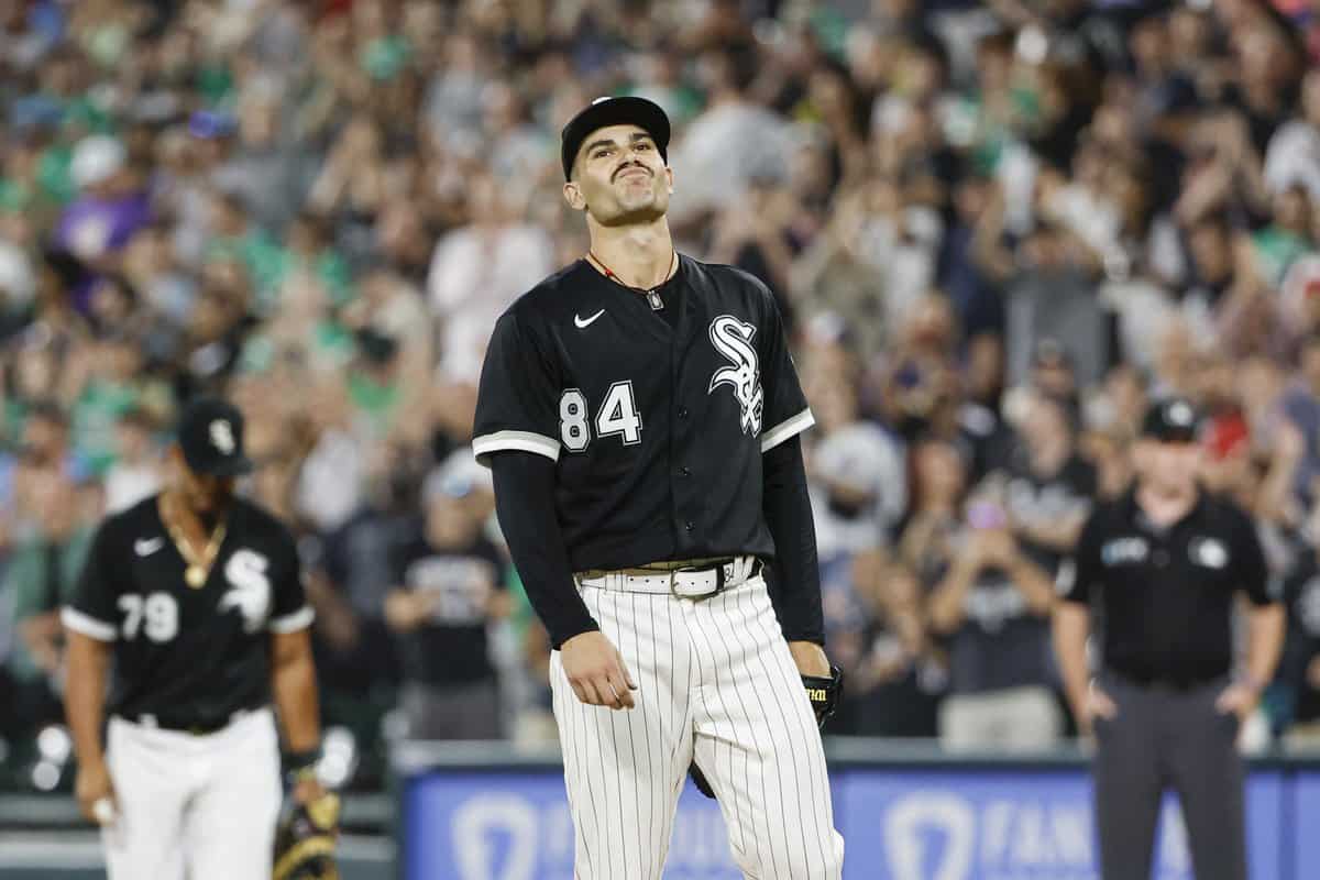 White Sox pitcher Dylan Cease