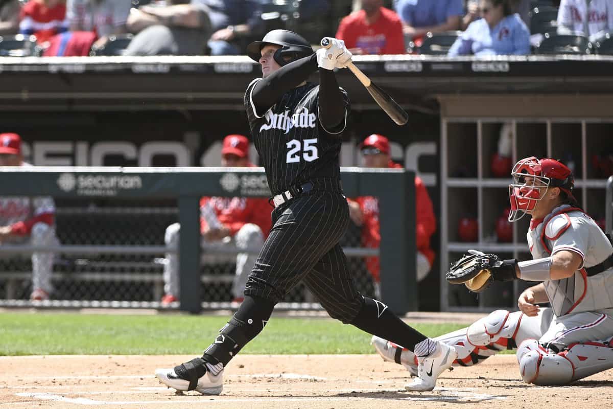 White Sox first baseman Andrew Vaughn