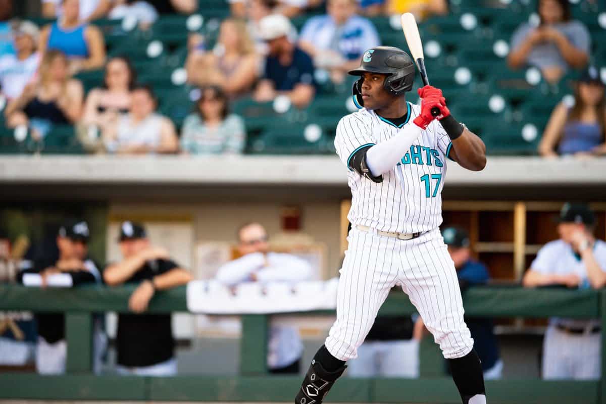 White Sox prospect Oscar Colás