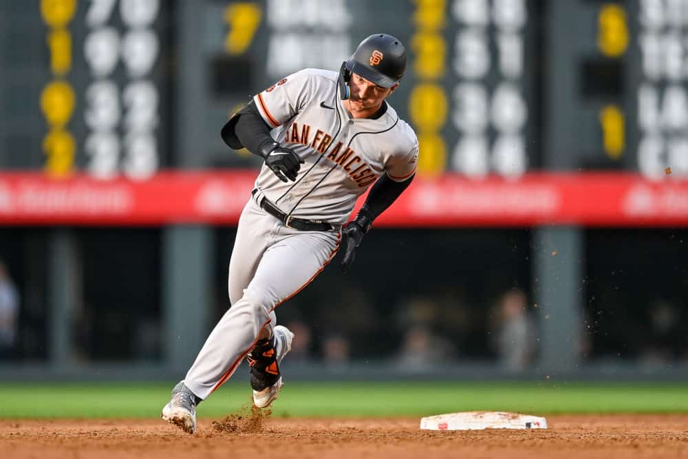 San Francisco Giants catcher Patrick Bailey