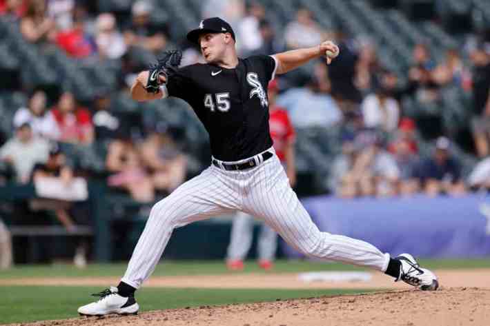 White Sox pitcher Garrett Crochet