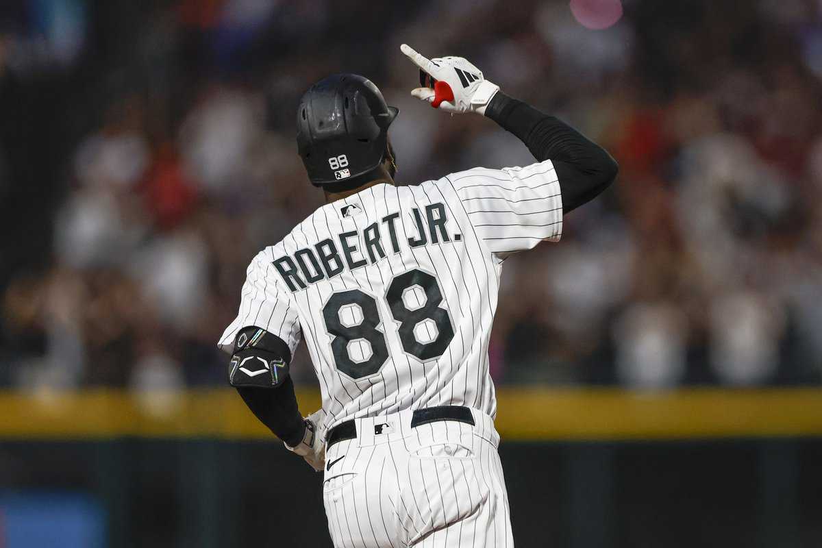 Luis Robert Jr. of the Chicago White Sox