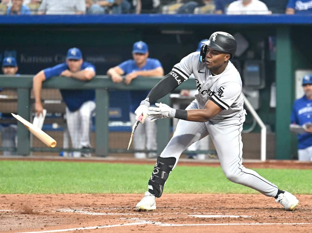 Oscar Colás of the Chicago White Sox