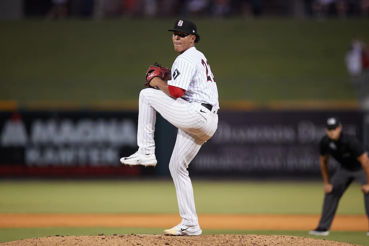 White Sox pitching prospect Cristian Mena