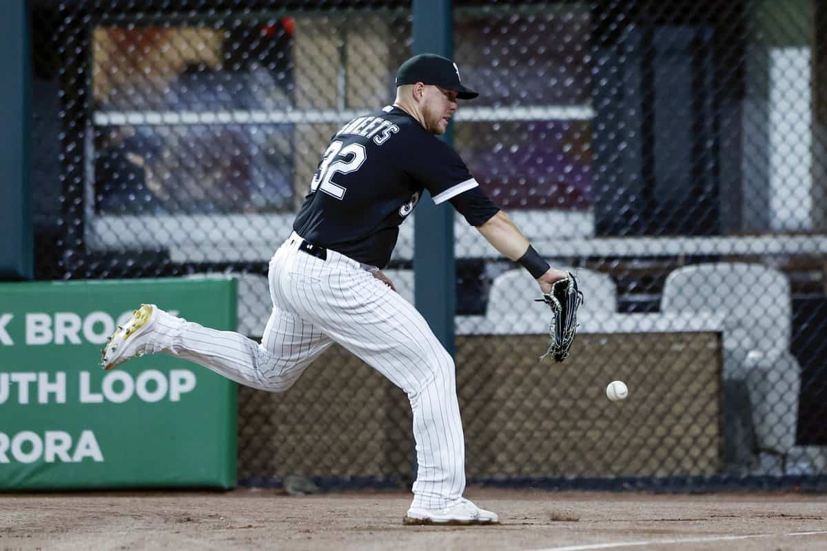 White Sox outfielder Gavin Sheets