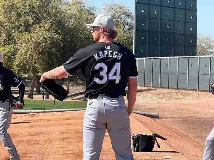 White Sox pitcher Michael Kopech