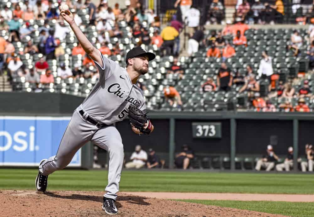 White Sox pitcher Jimmy Lambert