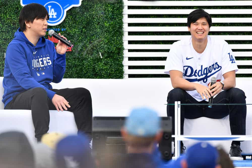 Shohei Ohtani and Ippei Mizuhara