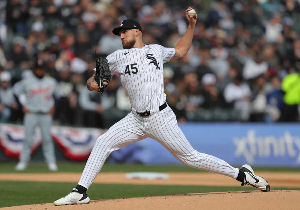 White Sox pitcher Garrett Crochet