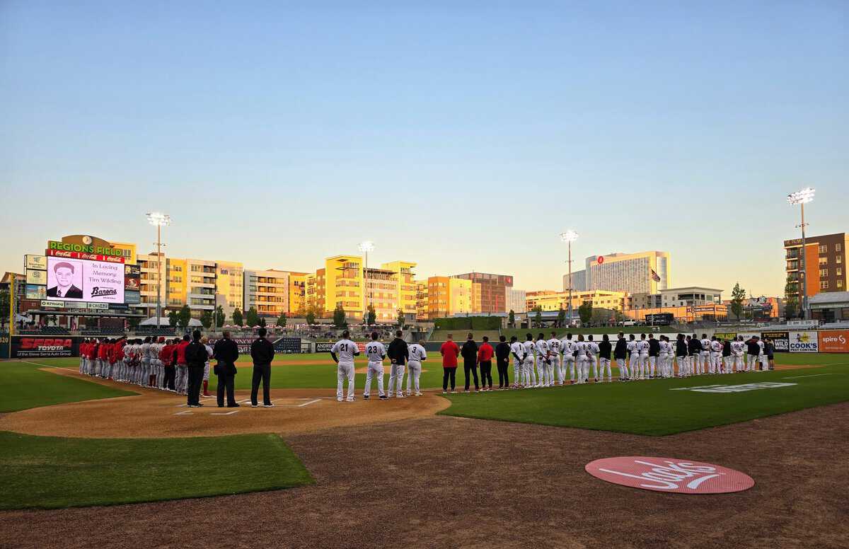 White Sox prospects Opening Night in Birmingham