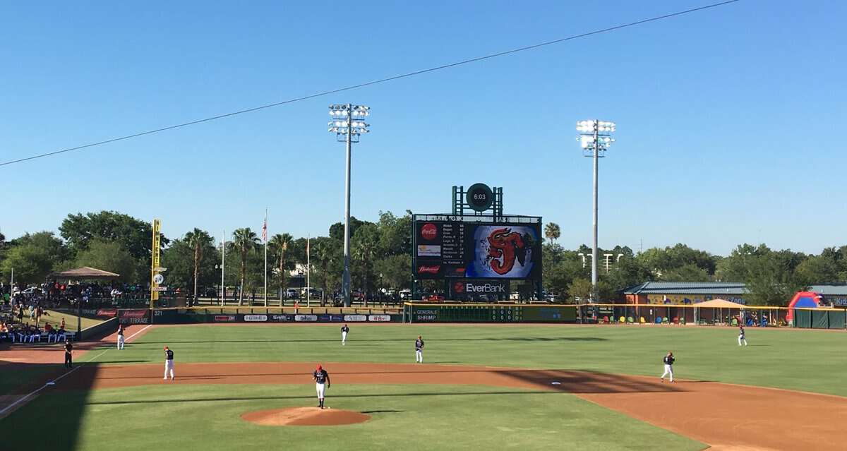 121 Financial Ballpark, home of the Jacksonville Jumbo Shrimp