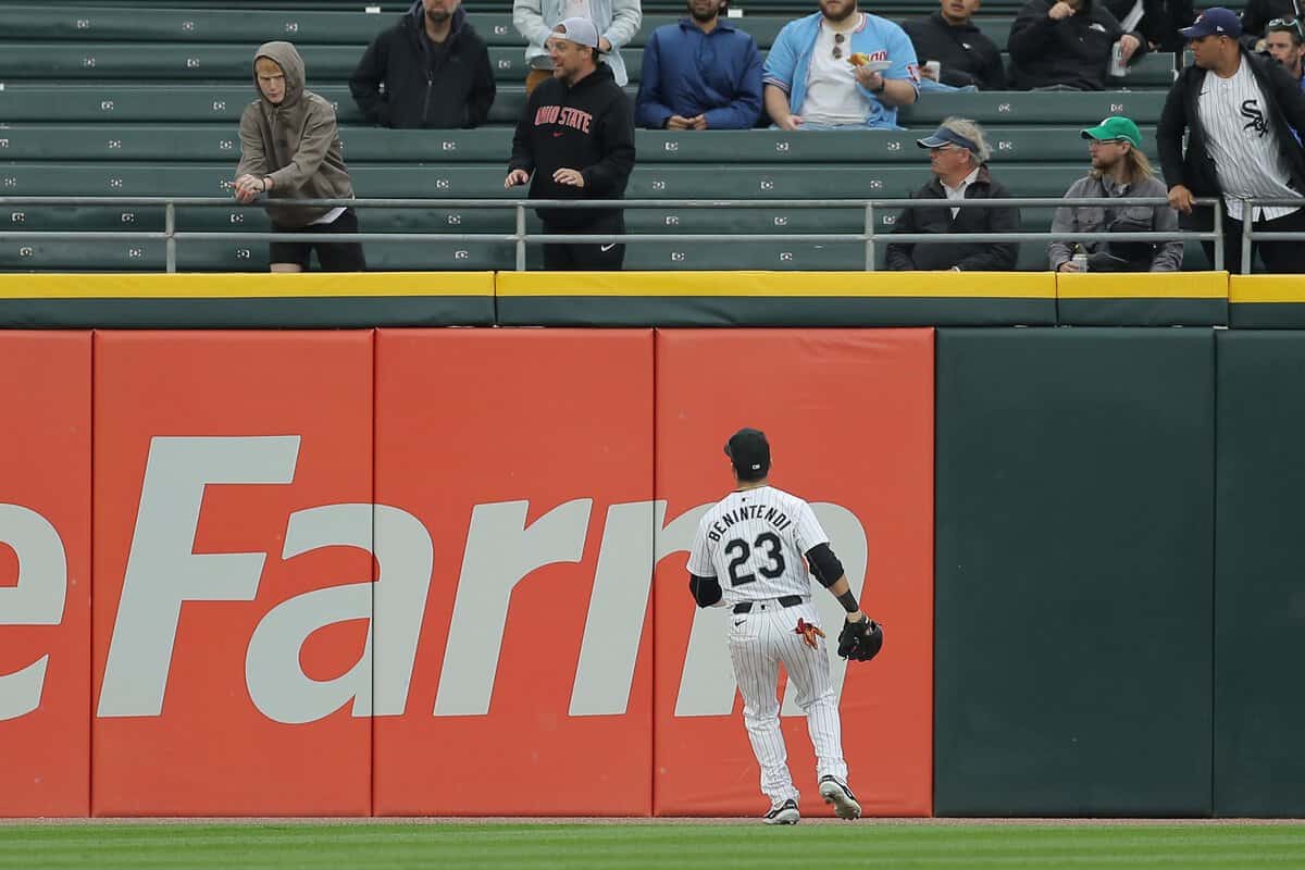 White Sox outfielder Andrew Benintendi