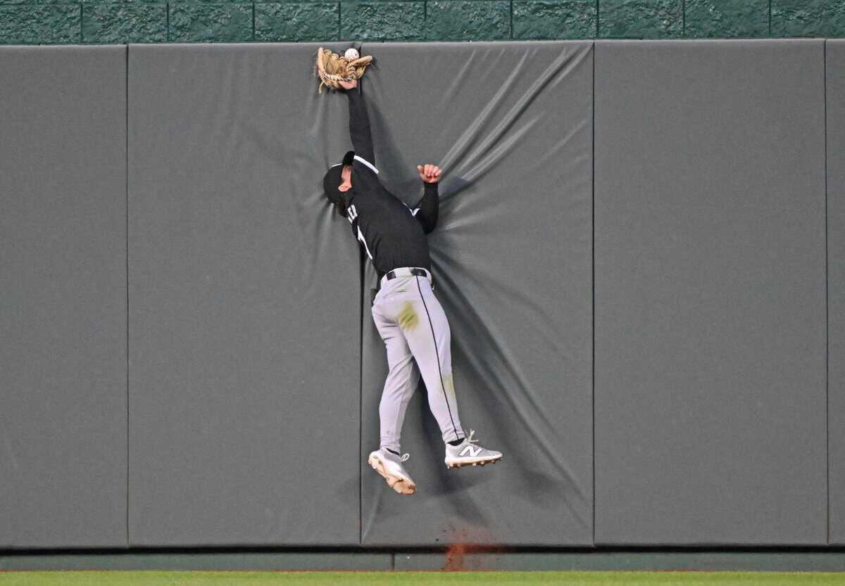 White Sox outfielder Dominic Fletcher