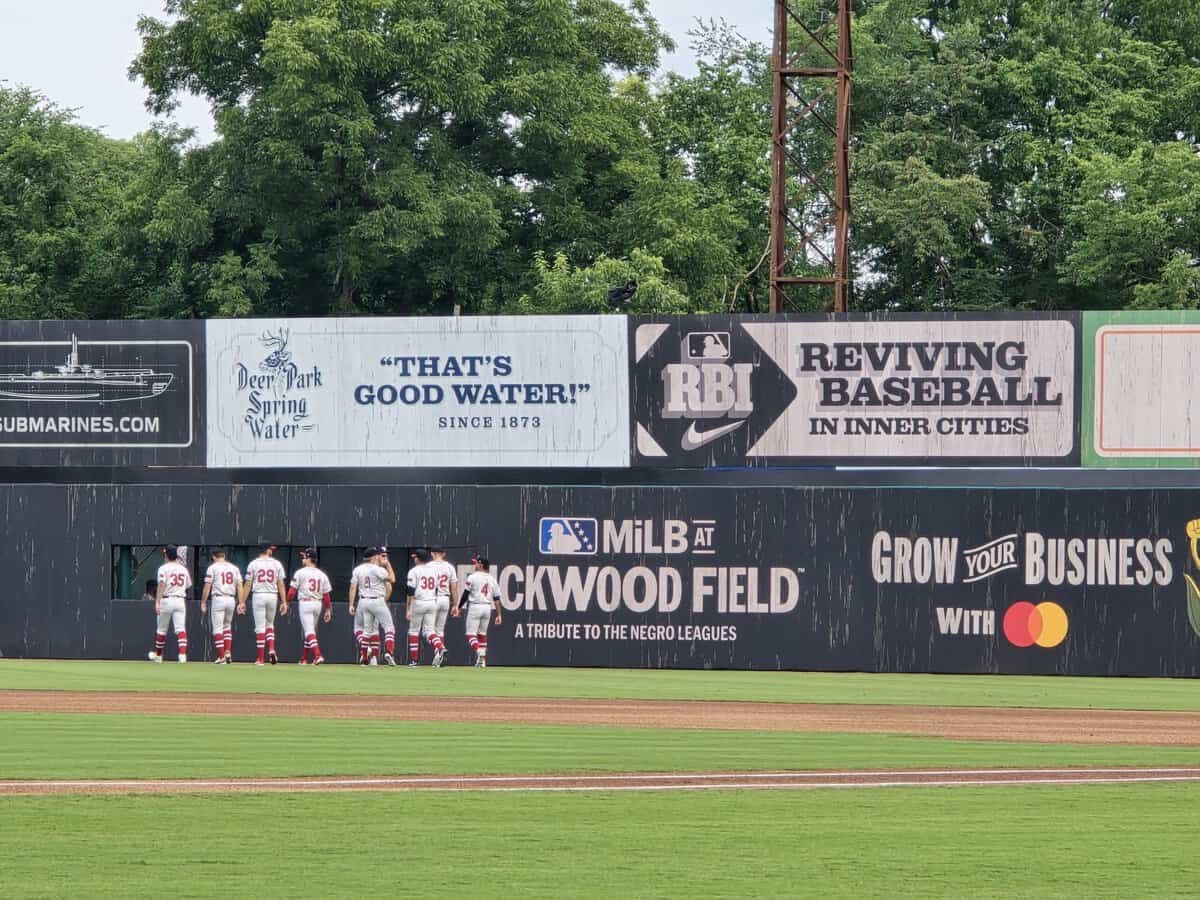 White Sox Double-A Affiliate Bimingham Barons play at Rickwood Field