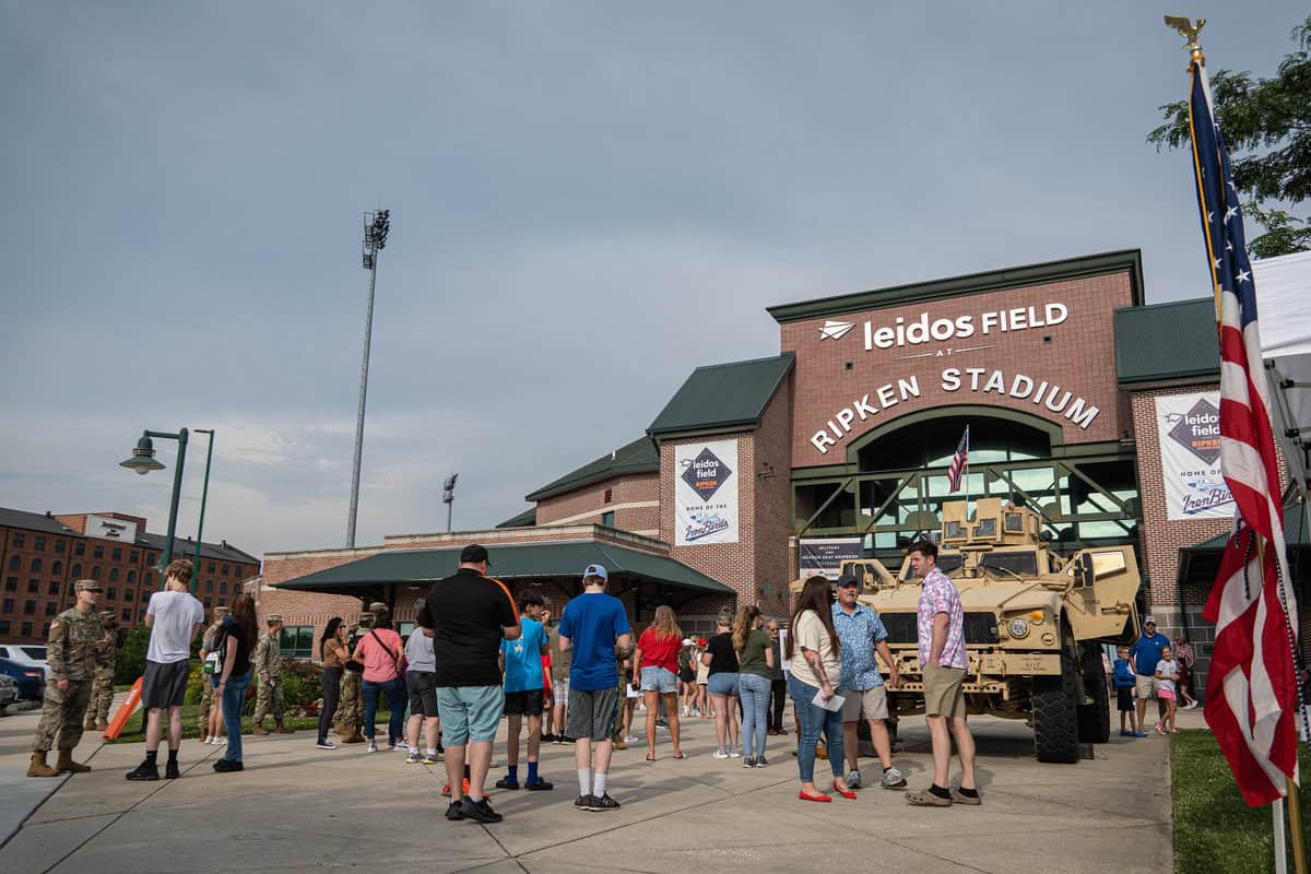 Leidos Field at Ripken Stadium in Aberdeen, site of Hagen Smith's White Sox organizational debut