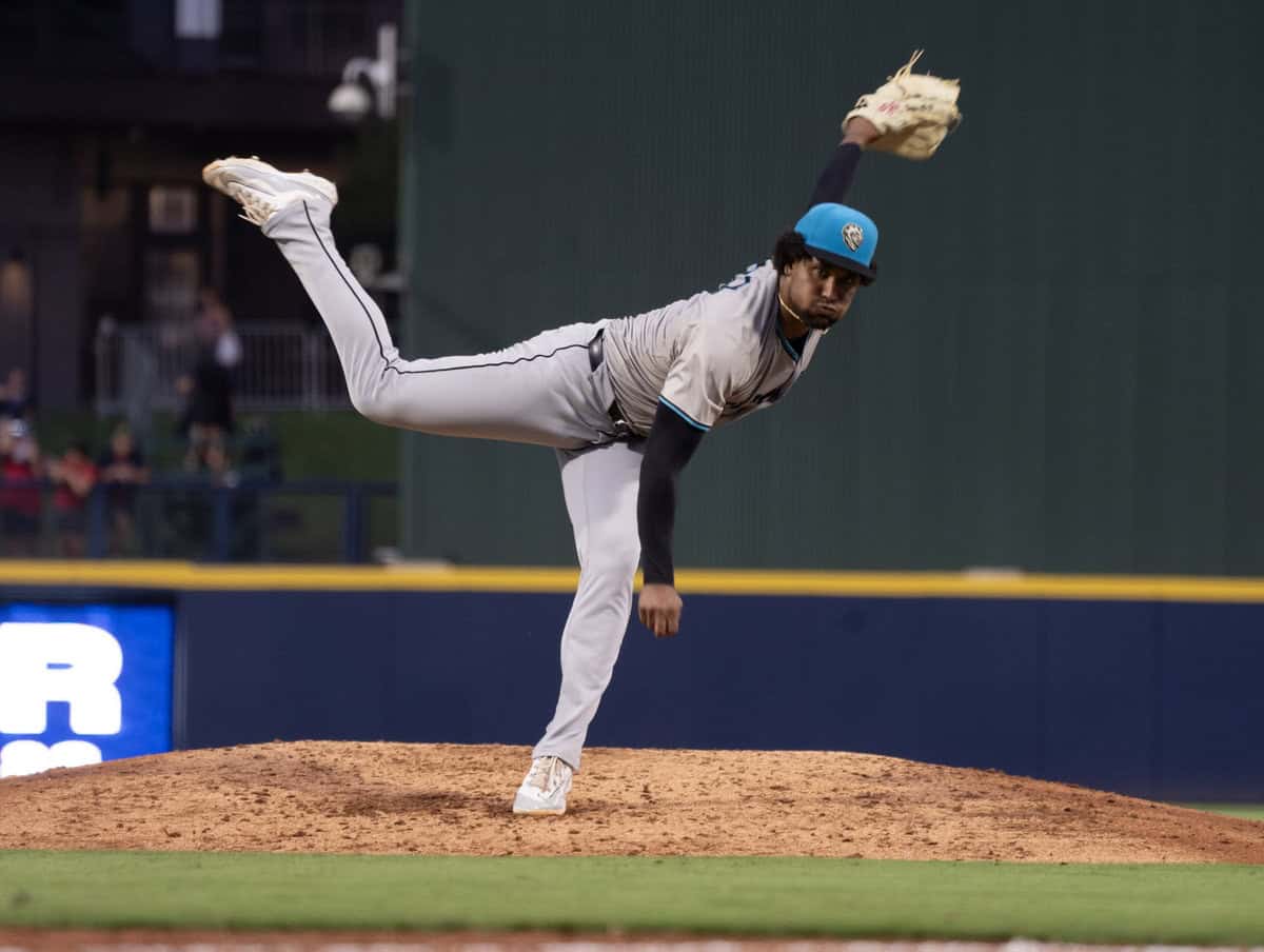 White Sox pitching prospect Johan Dominguez