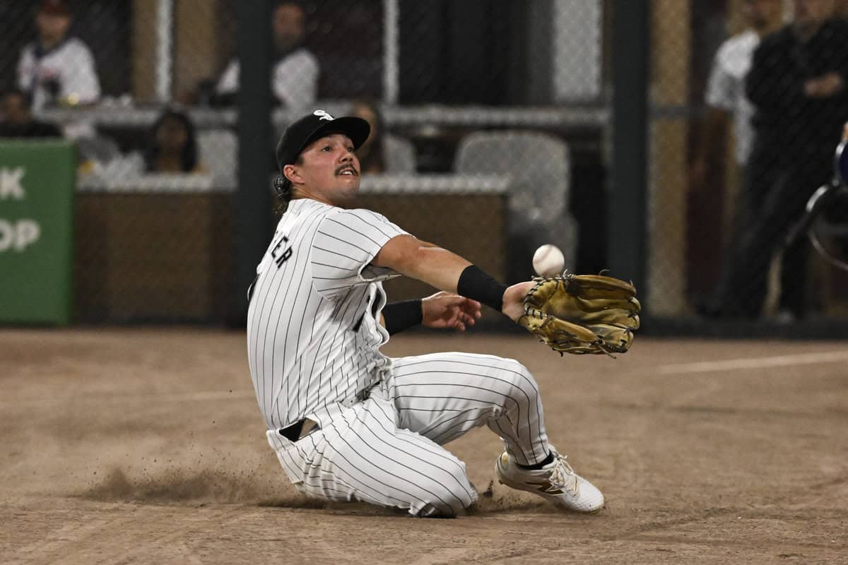 White Sox outfielder Dominic Fletcher