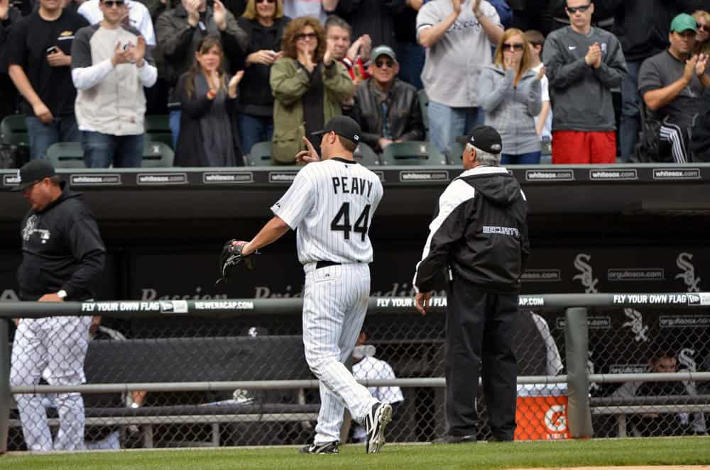 Former White Sox pitcher Jake Peavy