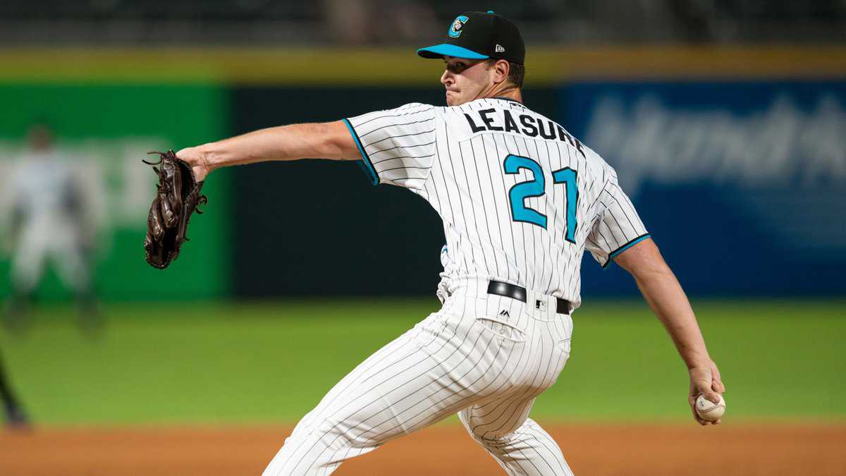 White Sox reliever Jordan Leasure rehabs with Charlotte