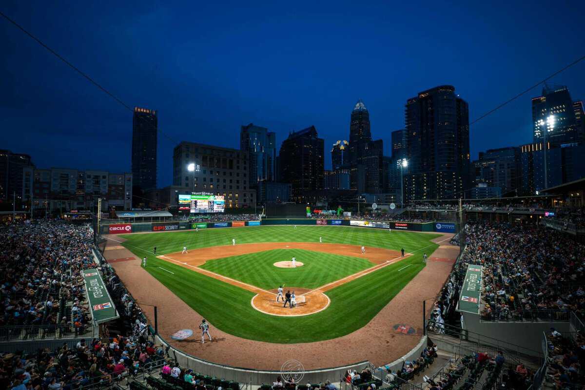 Truist Field home of the Charlotte Knights