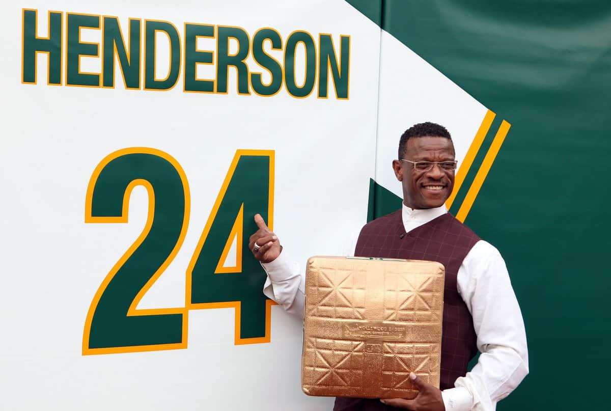 Rickey Henderson in Oakland