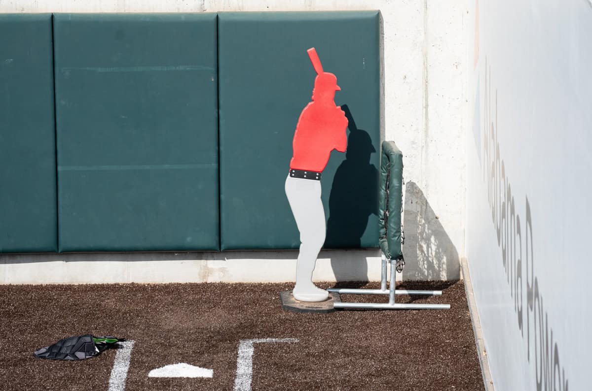 White Sox bullpen at Regions Field in Birmingham