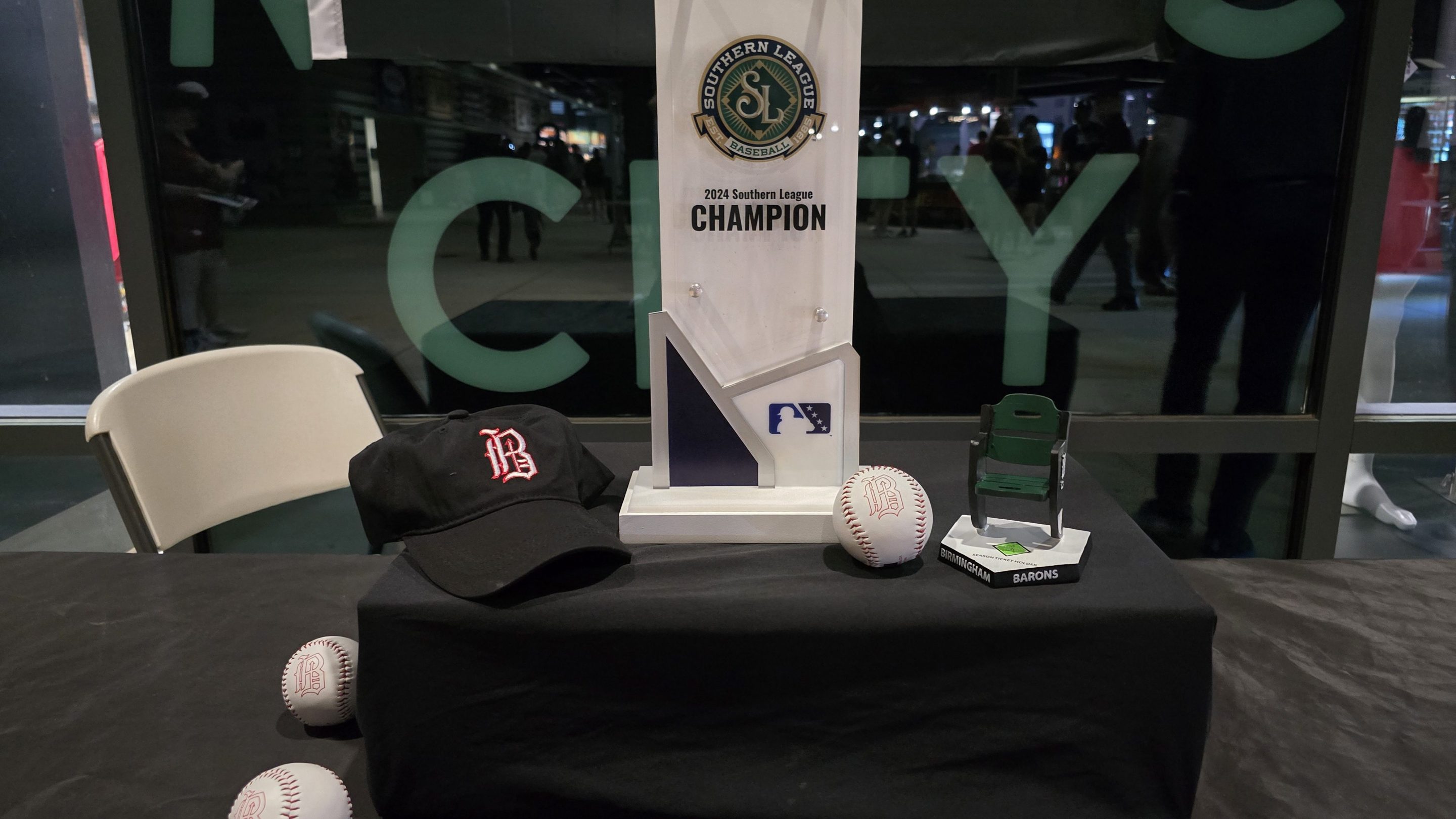 Birmingham Barons Southern League trophy