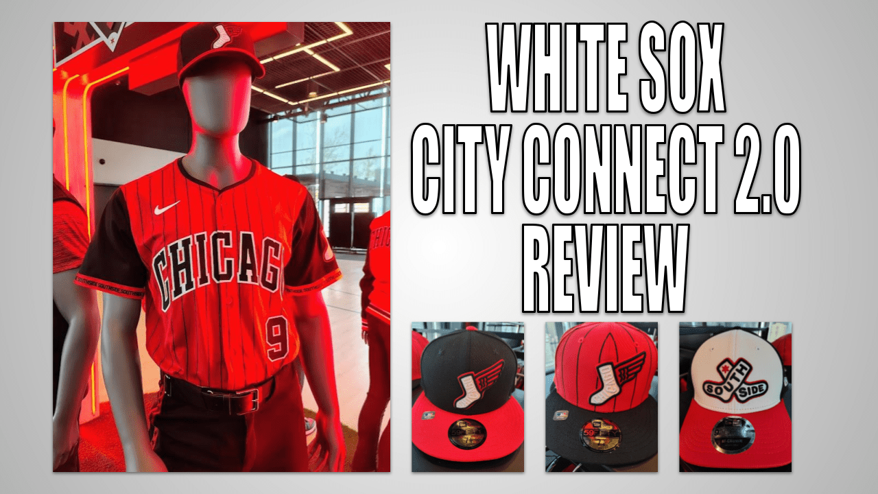 Graphic of the Chicago White Sox City Connect 2.0 Uniforms