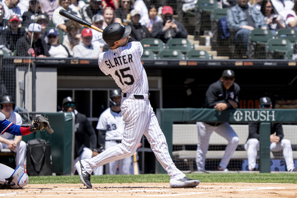 White Sox outfielder Austin Slater