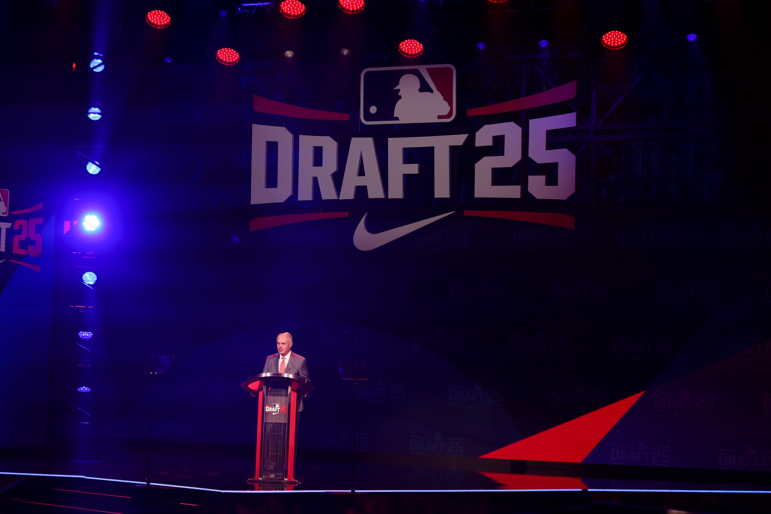 Rob Manfred at the MLB draft