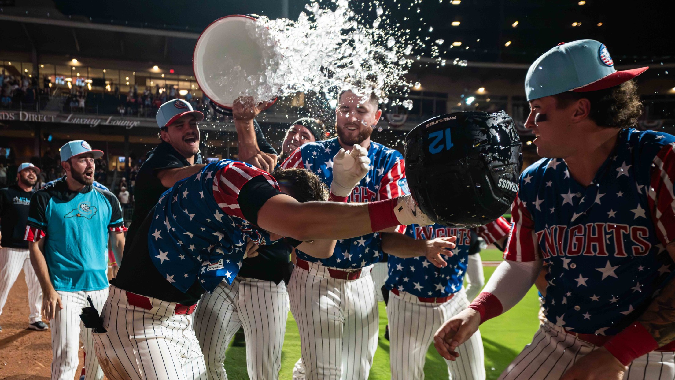 Colson Montgomery celebration