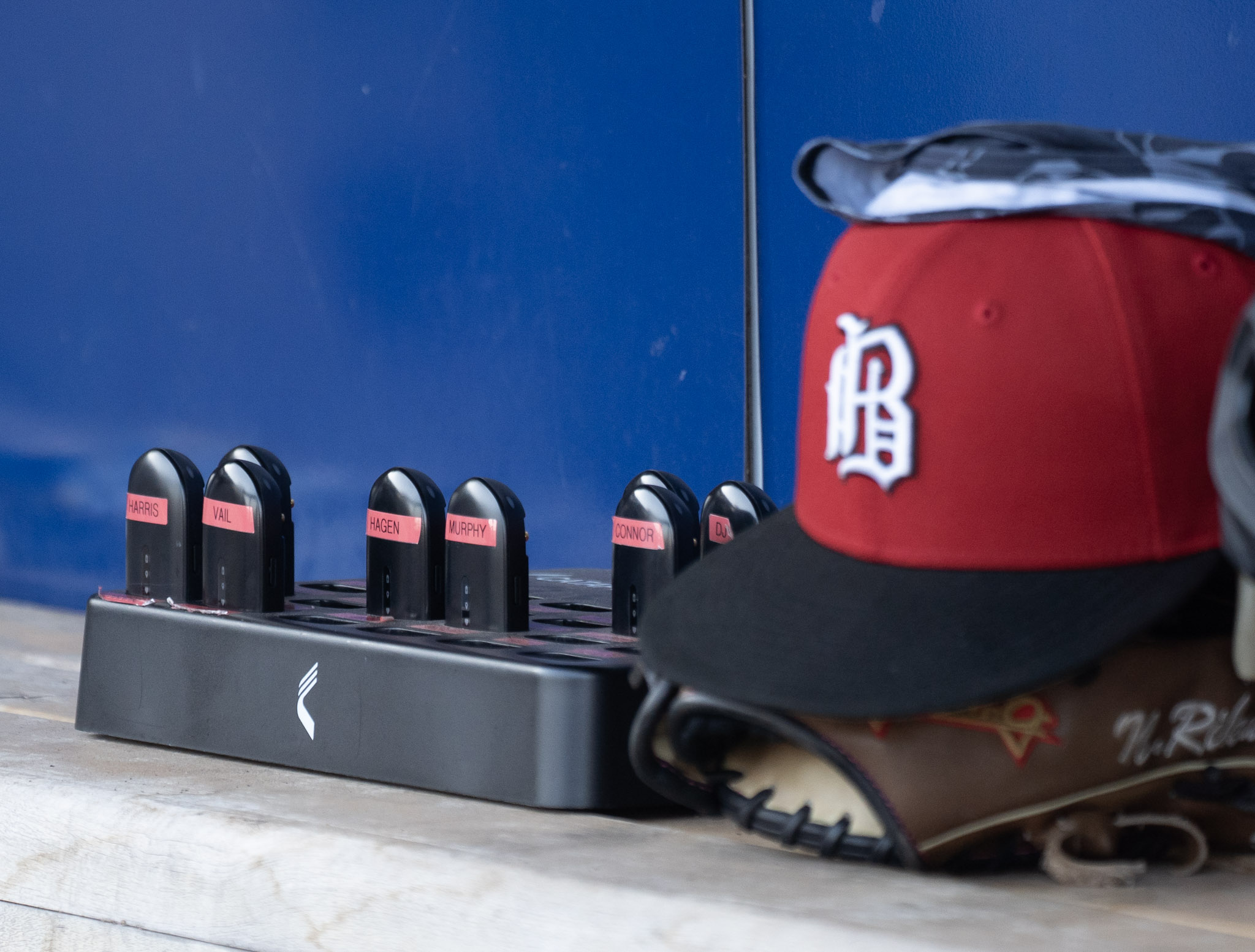 Birmingham Barons bench