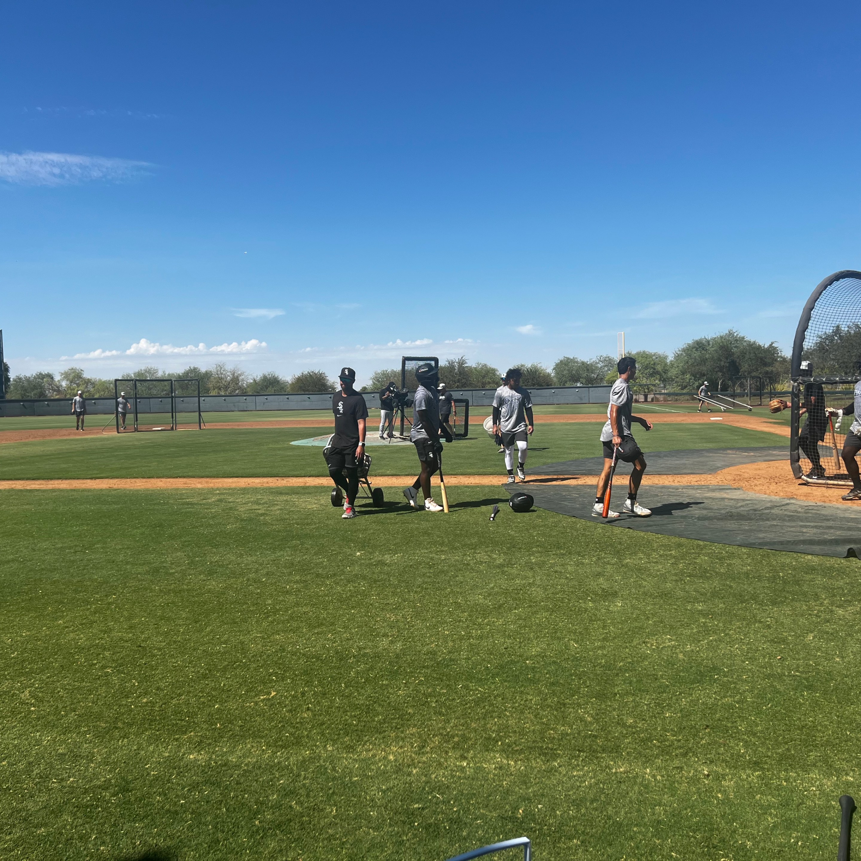 Backfields at Camelback Ranch