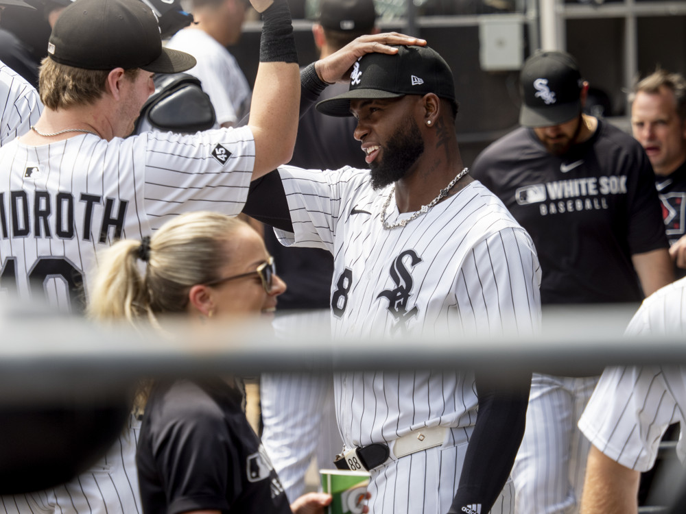 White Sox Luis Robert Jr. and Chase Meidroth