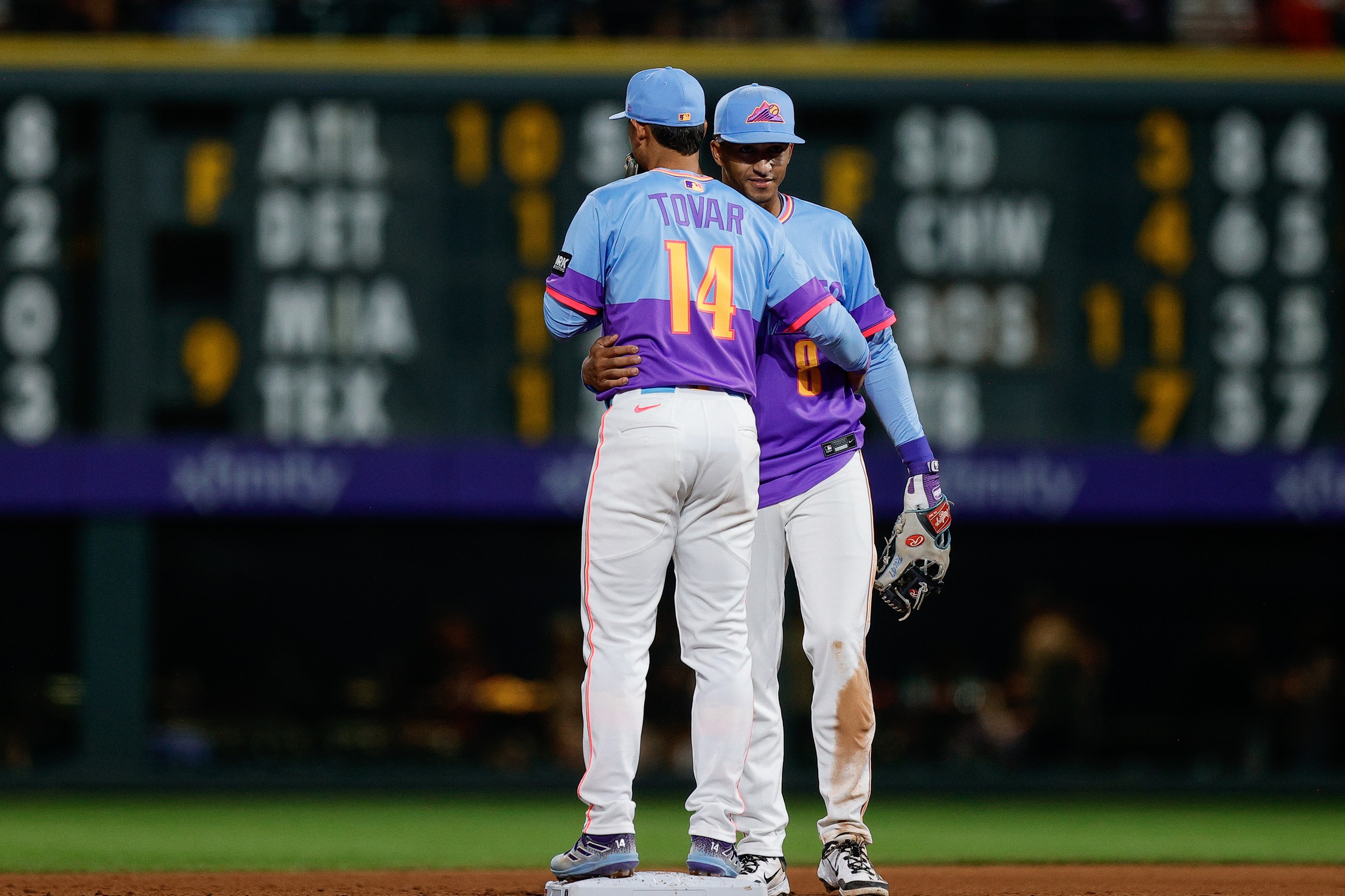 Rockies celebrate