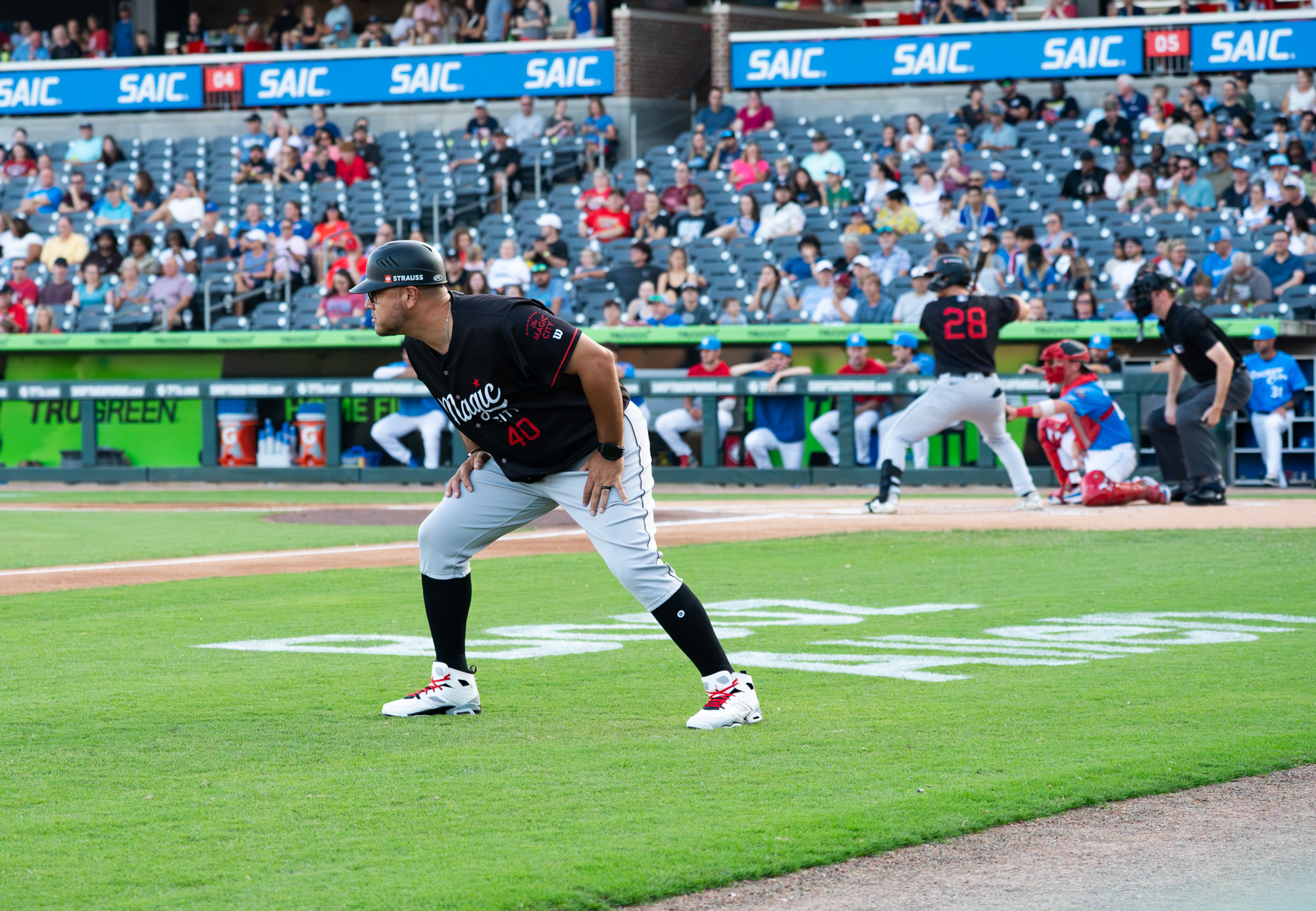 Birmingham Barons manager Guillermo Quiroz