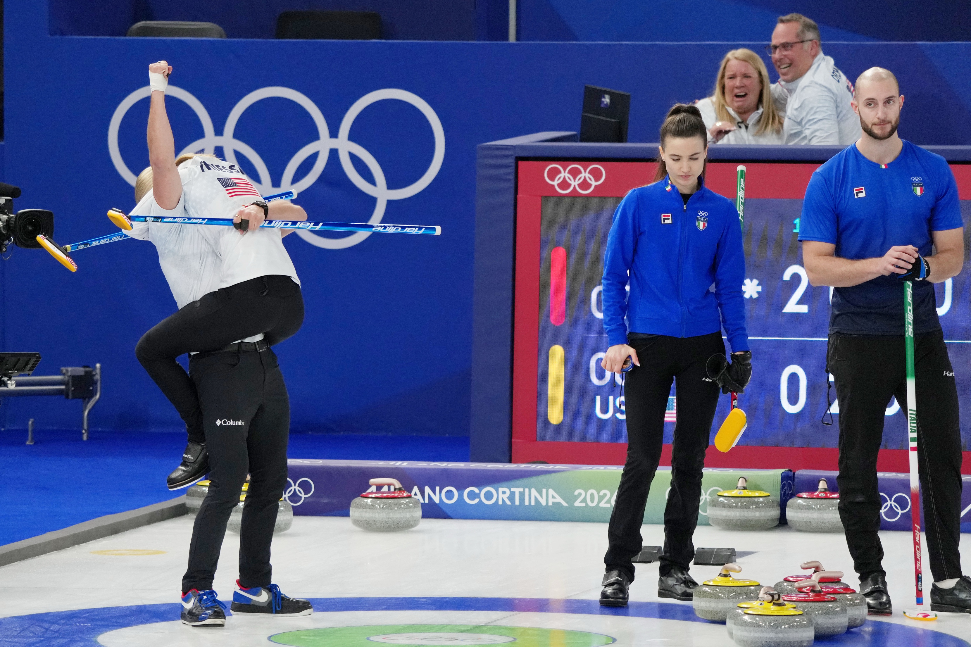 Let's watch curling: USA-Sweden mixed doubles gold medal game - Sox Machine