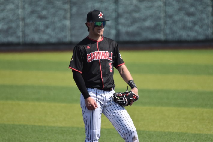 Grady Emerson getting ready for the next pitch. (Photo by Josh Nelson, Sox Machine)