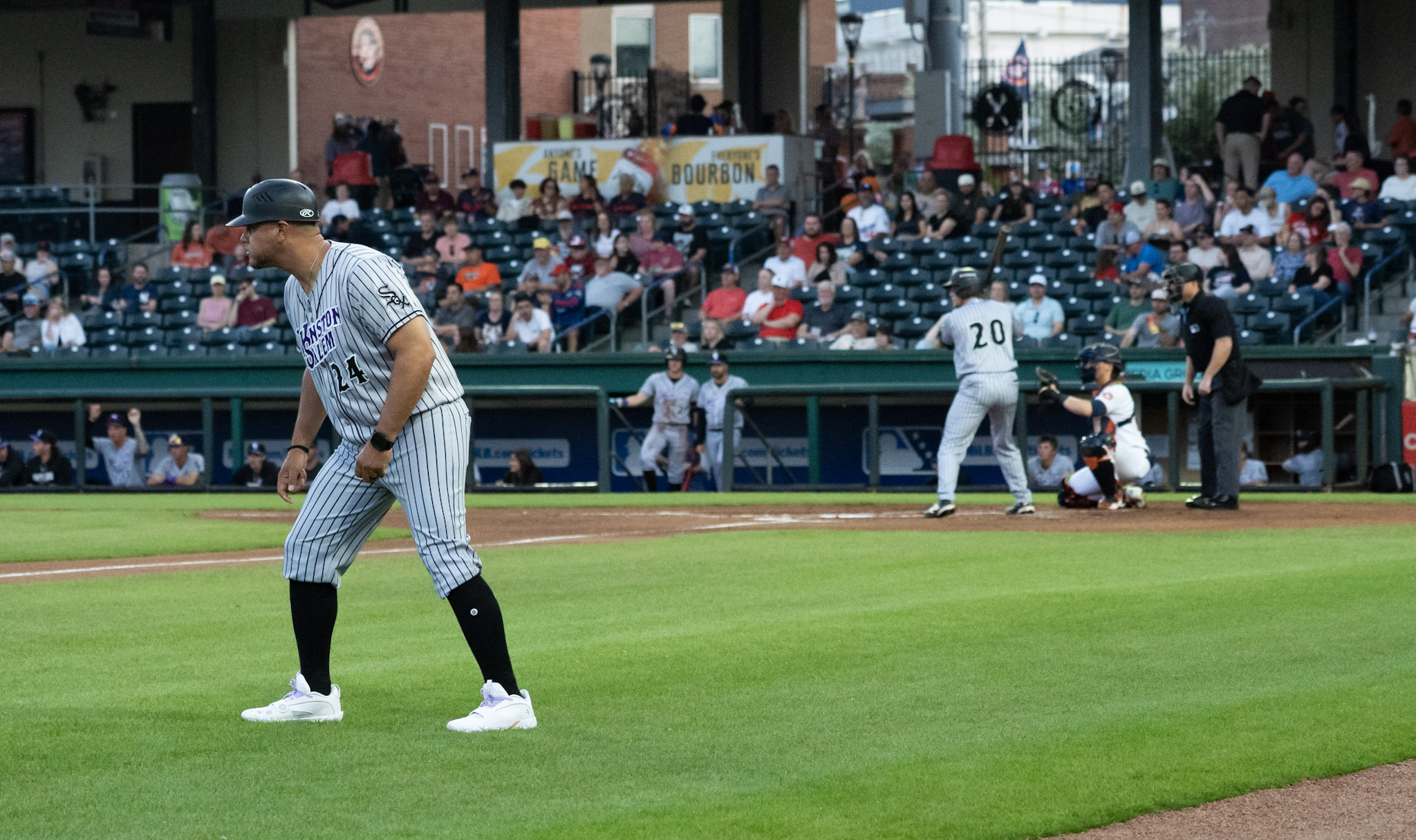 Winston-Salem manager Guillermo Quiroz