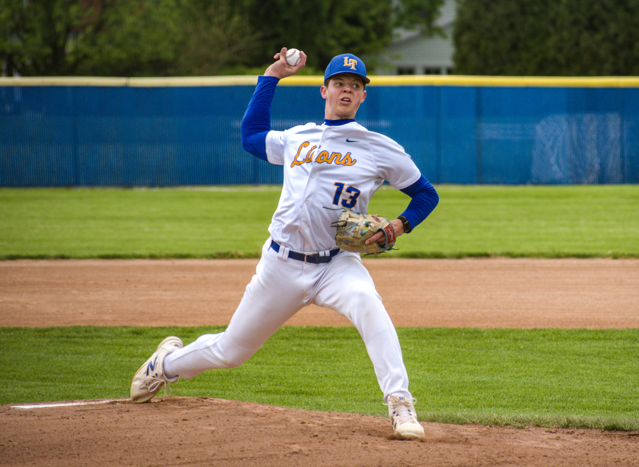 Lyons Township High School pitcher Jack Slightom