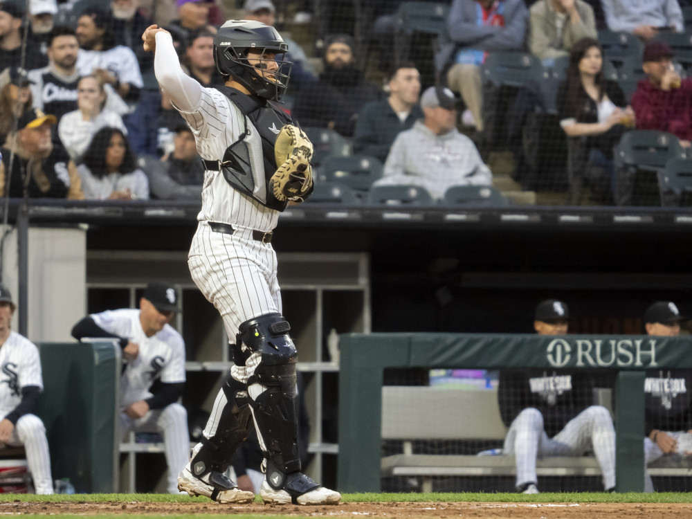 White Sox catcher Drew Romo