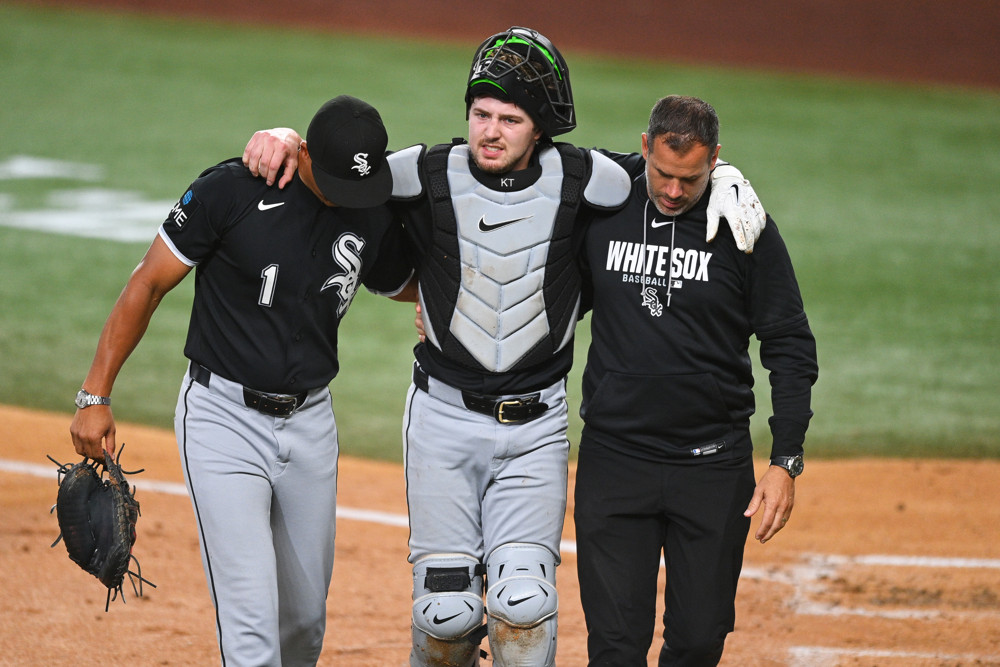 White Sox catcher Kyle Teel