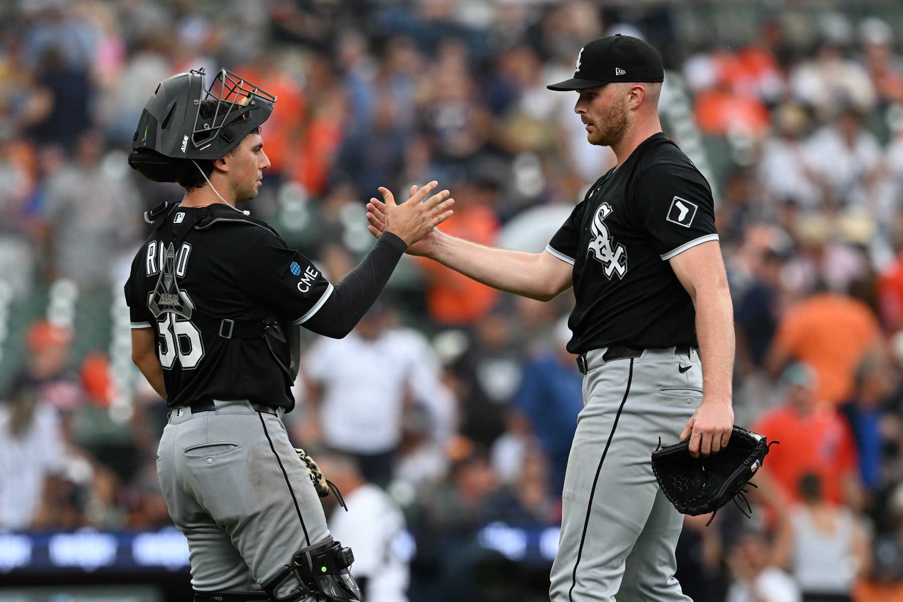White Sox Sean Newcomb and Drew Romo